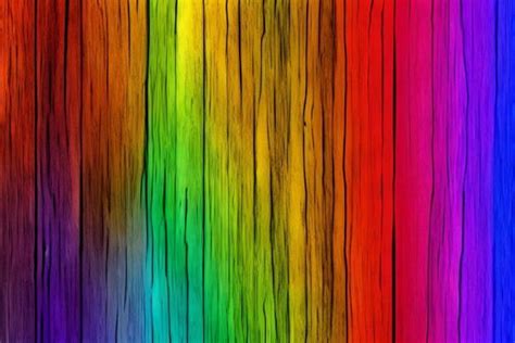 Rainbow Wood Background Graphic By Fstock · Creative Fabrica