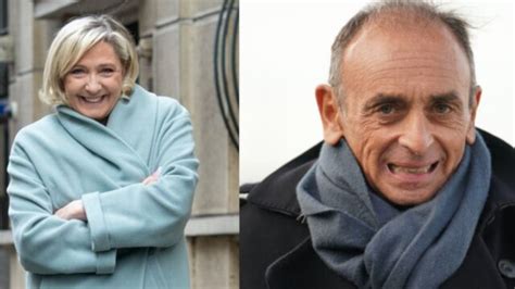 Chez Zemmour Il Y A Quelques Nazis Lattaque Frontale De Marine Le Pen