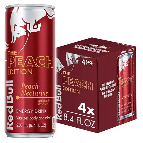 Buy Red Bull Peach Edition Energy Drink Peach Nectarine With Mg