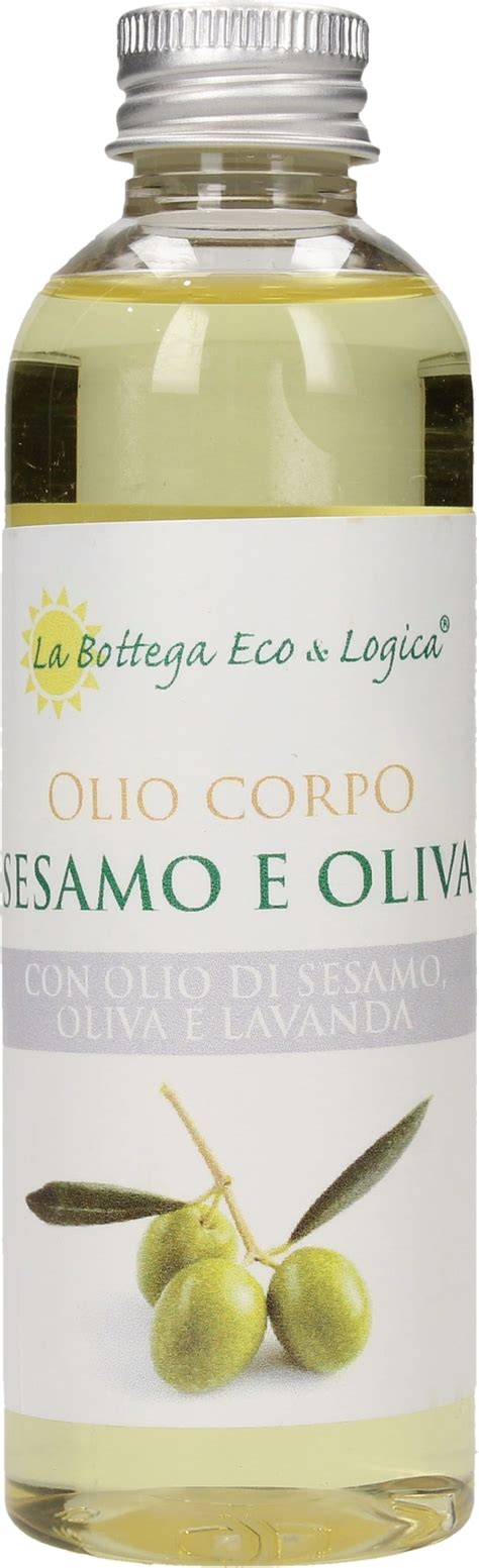 La Bottega Eco Logica Olio Corpo Sesamo E Oliva Ml Ecco Verde