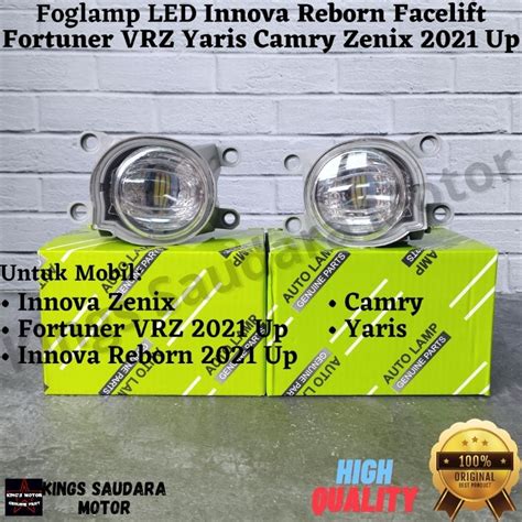 Jual Foglamp Led Innova Reborn Facelift Fortuner Vrz Yaris Camry Zenix