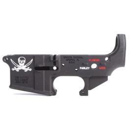 Spike S AR 15 Stripped Lower Calico Jack Flag 223 556 Gunbuyer