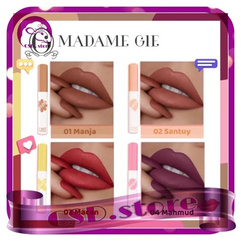 BPOM Madame Gie Lip Matte Netizen Make Up Lipstick Lip Cream