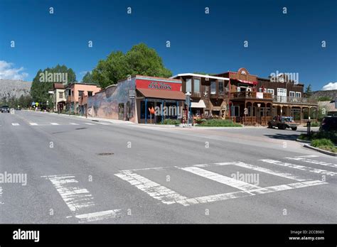 View Of The Historic Western Town Of Ridgway In The San Juan Mountains