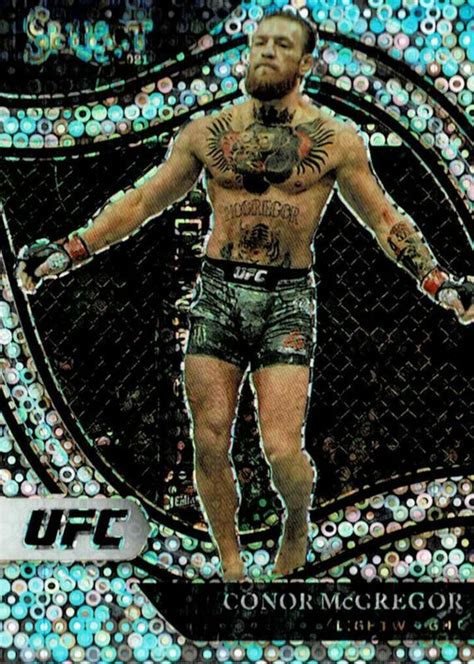 Conor McGregor 2021 Select UFC 284 Octagonside Disco Price Guide