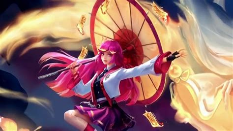 Kagura New Skin Mobile Legends Mobile Legend Wallpaper Digital Art