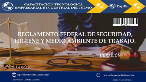 Curso Reglamento Federal De Seguridad Higiene Y Medio Ambiente De