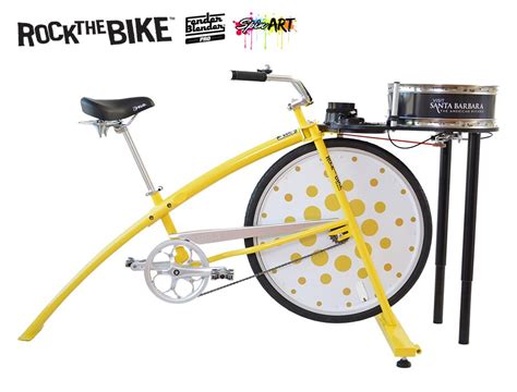 Spin Art Rock The Bike