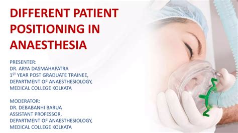 Different Patient Positioning In Anaesthesia Ppt