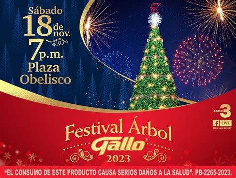 Festival Árbol Gallo marca el inicio de la temporada navideña en