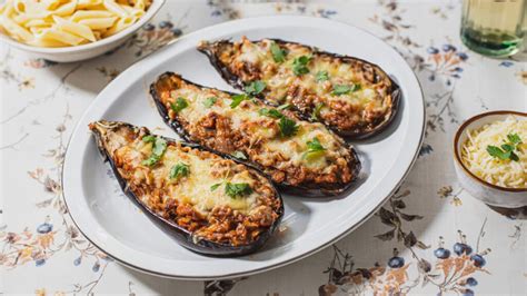 Deliciosa Receta de Berenjenas Rellenas Gratinadas Raza Folklórica