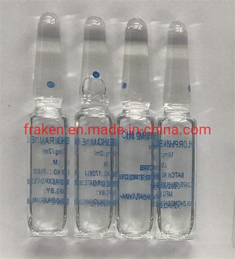 GMP Certified Chlorpheniramine Maleate Injection China