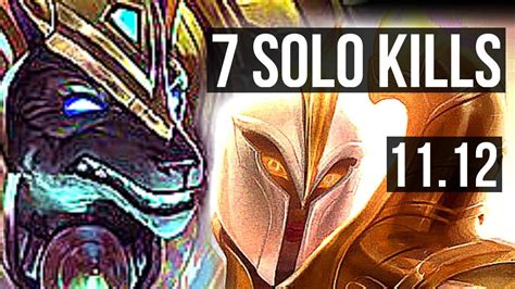 Nasus Vs Kayle Top 7 Solo Kills 600 Games 10m Mastery Br