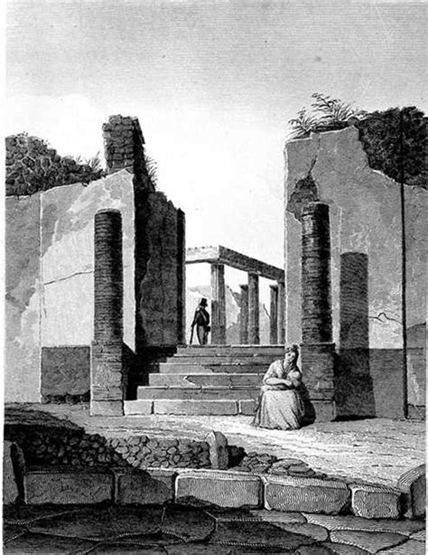 HGW24 Pompeii Between 1812 And 1834 Entrance As Depicted In Les