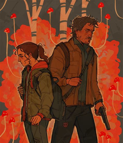 Hbo The Last Of Us The Last Of Us Character Art Sketches