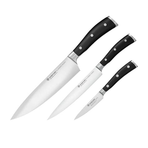 Wusthof Classic Ikon 3pc Knife Set Kitchen Warehouse™