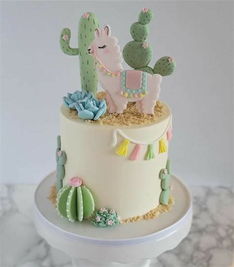 Lama Cake Lamalama Cakeskids Cakes 1 Birthday Cake Cake Decor