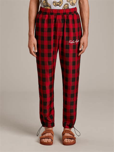 Buffalo Check Pants Palm Angels® Official