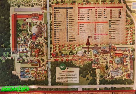 Park Plan Attractiepark Slagharen Parkweltinfo Dein Freizeit