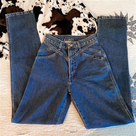 Rockies Womens Blue Jeans Depop