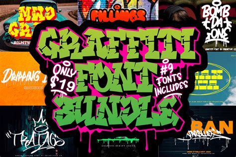 Cool Graffiti Fonts