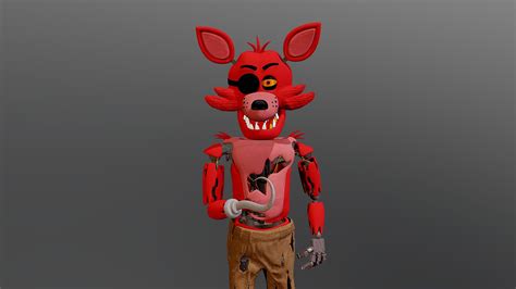 Foxy Fnaf Movie Download Free 3d Model By Ultmateslayer Funkin