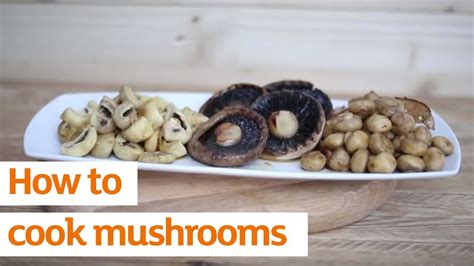 How To Cook Mushrooms Recipe Sainsbury S YouTube