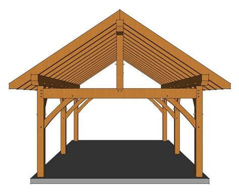 Post And Beam Rv Carport Plans Flooring Ideas