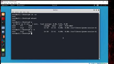 Whoami Command Kali Linux Youtube