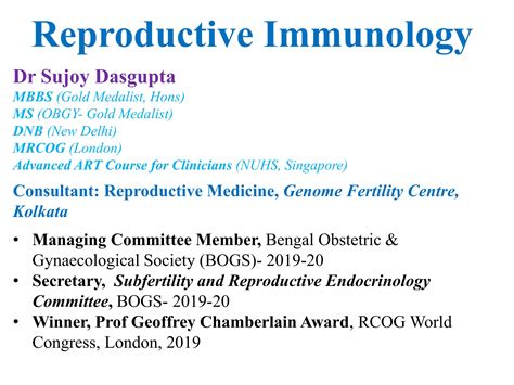 Reproductive Immunology Ppt