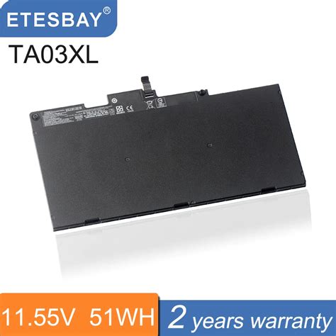 ETESBAY TA03XL Laptop Battery For HP EliteBook 755 G4 840 G4 850 G4 848