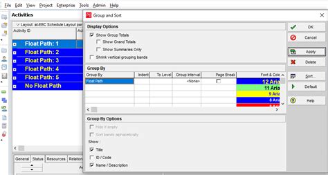 Critical Vs Longest Path And Multiple Float Paths In Primavera P6