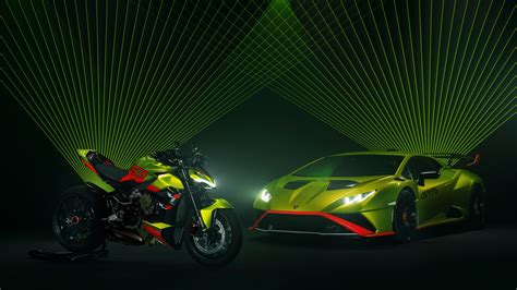 Ducati Streetfighter V4 Lamborghini Huracán Sto 4k 8k Wallpaper Hd