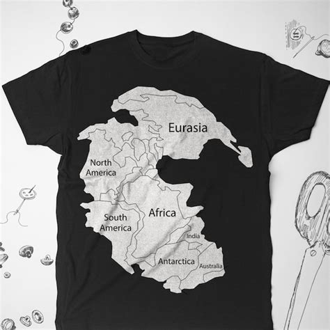 Pangea Map Etsy