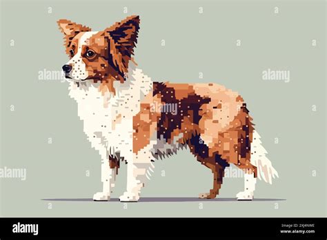 Dog Pixel Illustration Stock Vector Image And Art Alamy