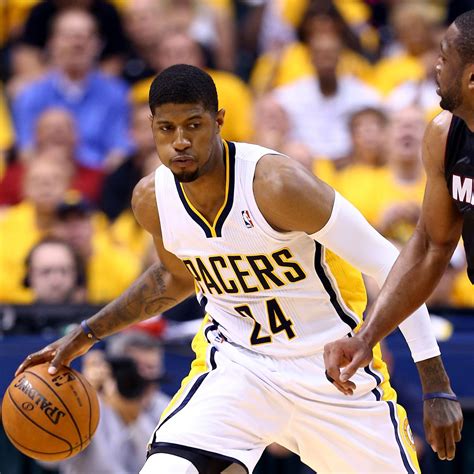 Roy Hibbert And Paul George