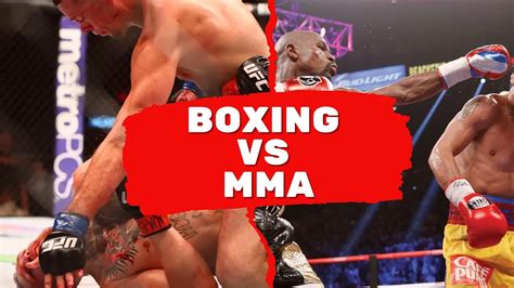 Boxing Vs Mma Which Is Better Youtube