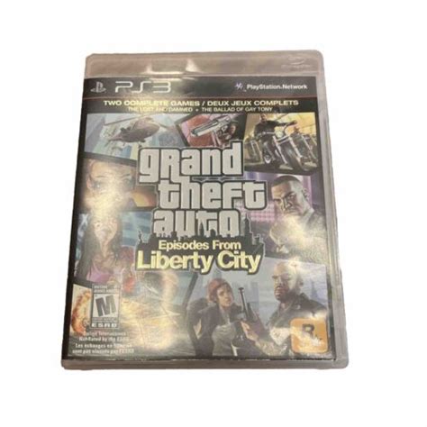 Grand Theft Auto Episodes From Liberty City Greatest Hits Playstation 3ps3 Ebay