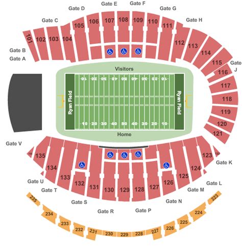 Nebraska Football Stadium Seating Chart