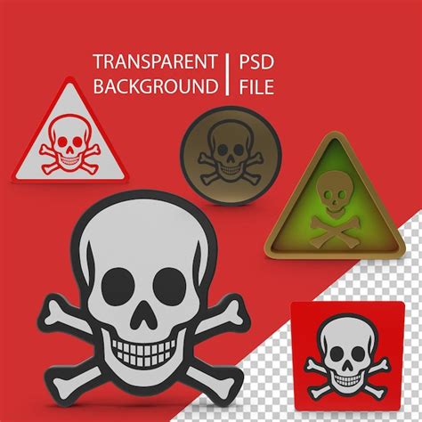 Premium Psd Toxic Symbol Png