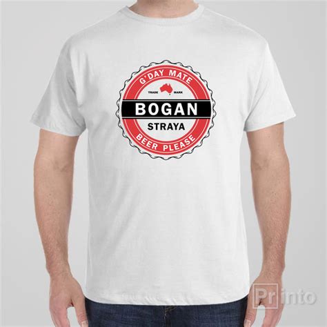 Bogan Logo Funny T Shirt Printo