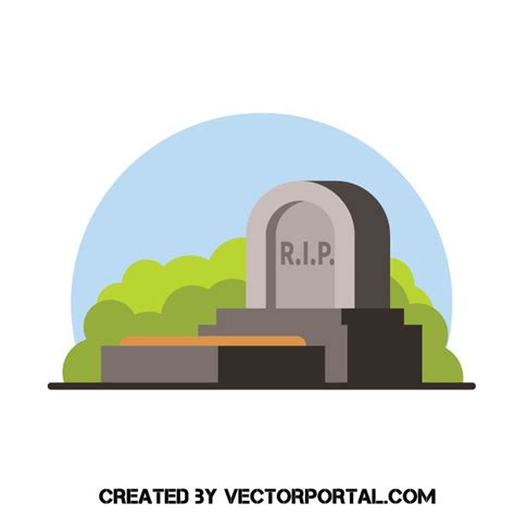 Grave With Inscription Rip Royalty Free Stock Svg Vector And Clip Art