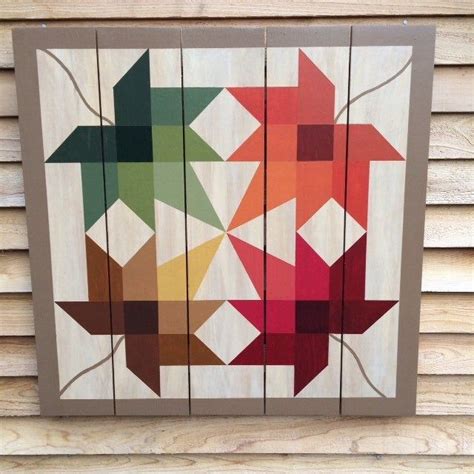 Maples Barn Quilt On Western Red Cedar Etsy Painted Barn Quilts