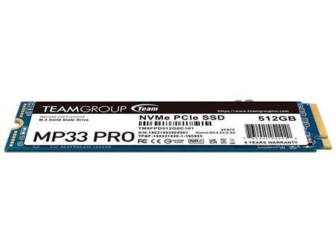 Unidad De Estado S Lido Teamgroup M Pro De Gb M Nvme Pcie