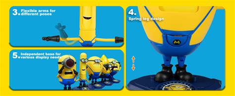 Minions Despicable Me 4 Toys Figuras De Acción Mega Tim De