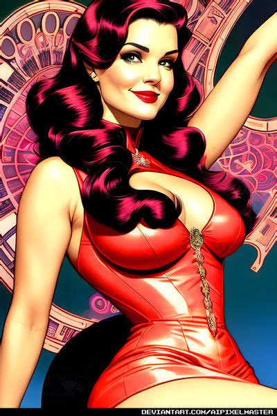 Gorgeous Katie Holmes Illustrated Pinup By Aipixelmaster On Deviantart