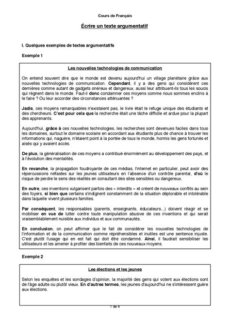 Comprimé Bourgeon Départ texte narratif à visée argumentative sur la