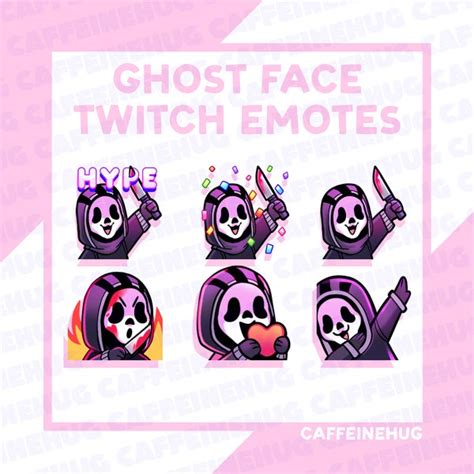 Dbd Ghost Face Emotes Etsy