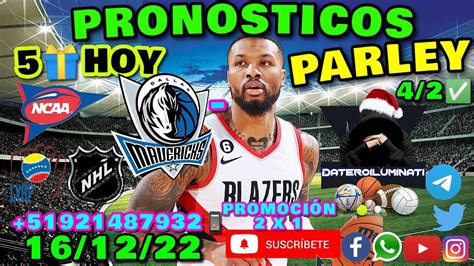 Pronosticos Nba Para Hoy Pronosticos Nhl Parley Ncaa Lvbp