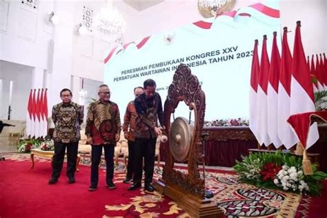 Kongres Pwi Ke Xxv Di Bandung Resmi Dibuka Begini Pesan Jokowi Tell